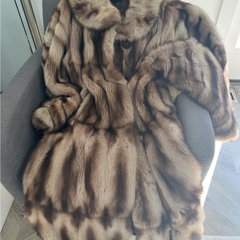 Rare Vintage Fendi for Neiman Marcus Full-Length Mink Fur Coat – Made in Italy